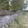 Mur avant réparation